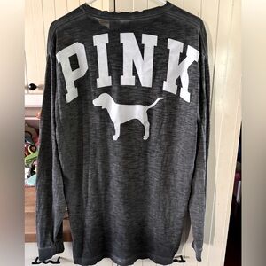 Victoria’s Secret PINK Long Sleeve Campus Tee